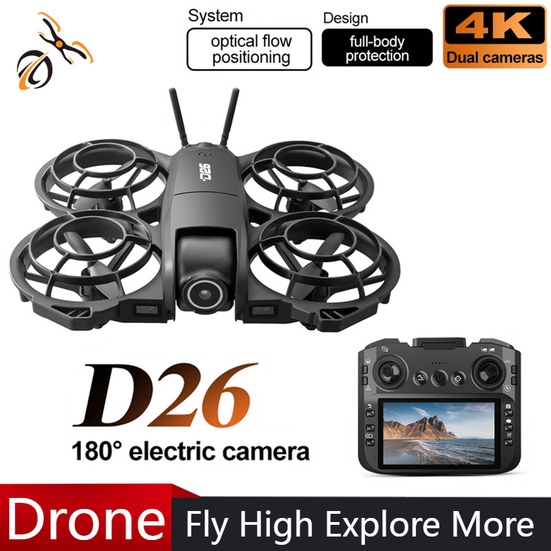 Drone Camera 4K - Дрон D26 4K Aerial HD 180