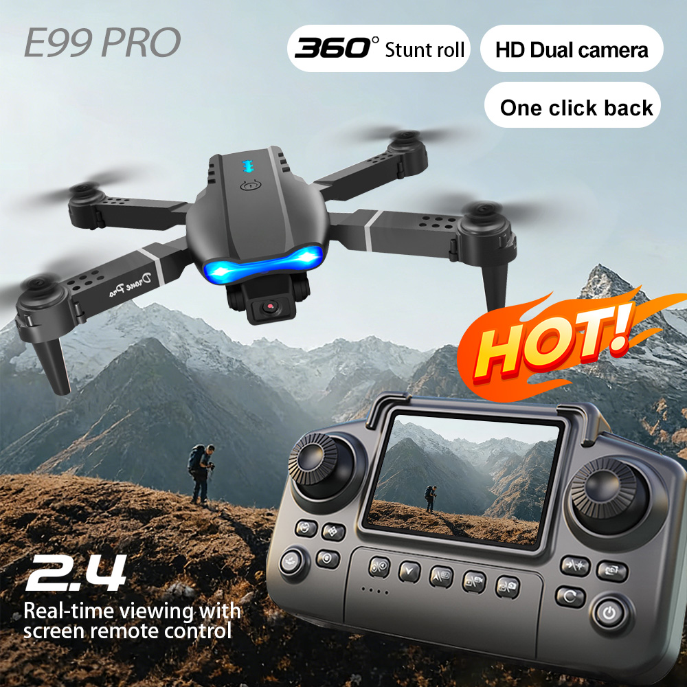 Drone Camera Wide Angle - Аэрофотокамера с двумя объективами, переключением линз,