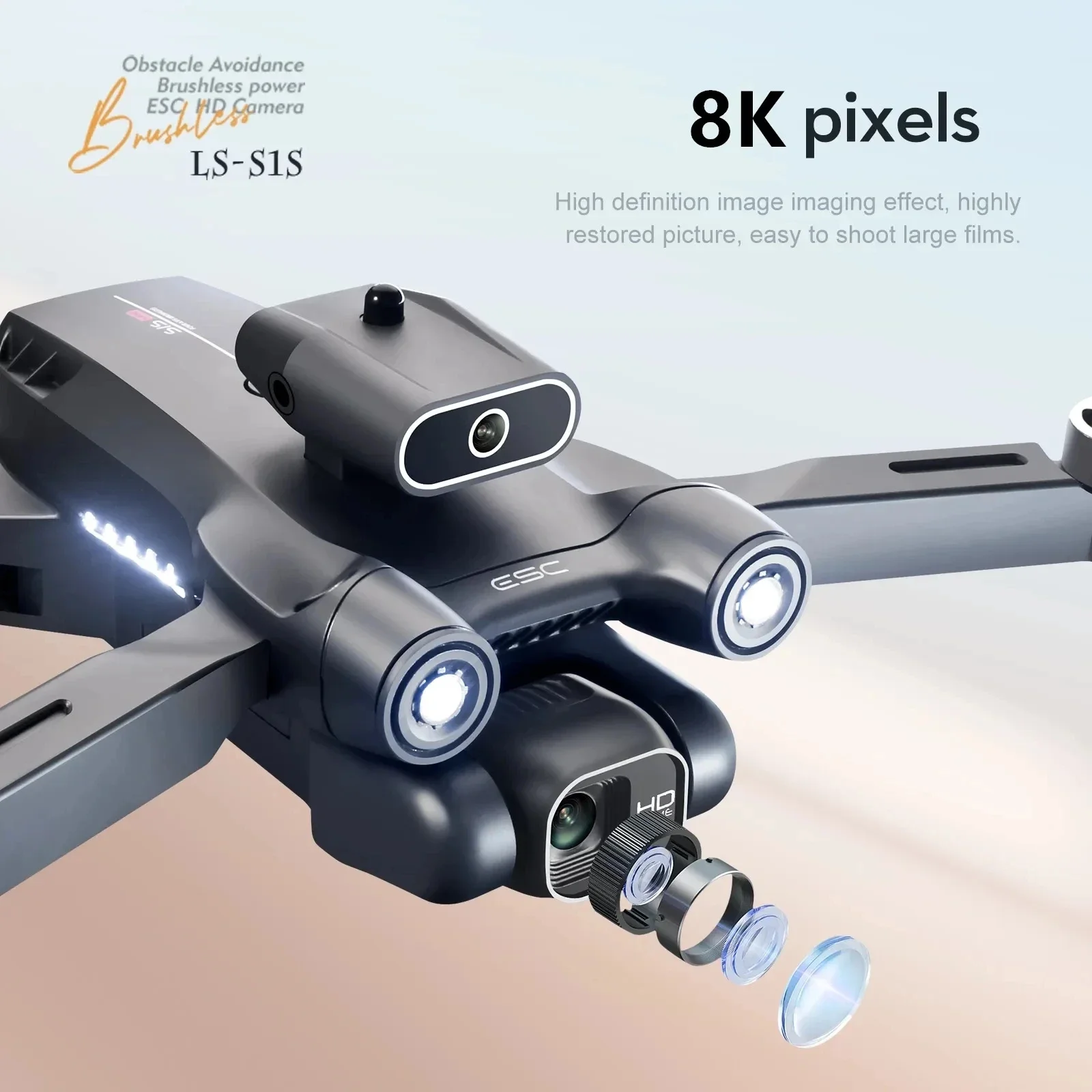 Новинка, камера для дрона S1S, – обзор и цена Drone Camera Mount