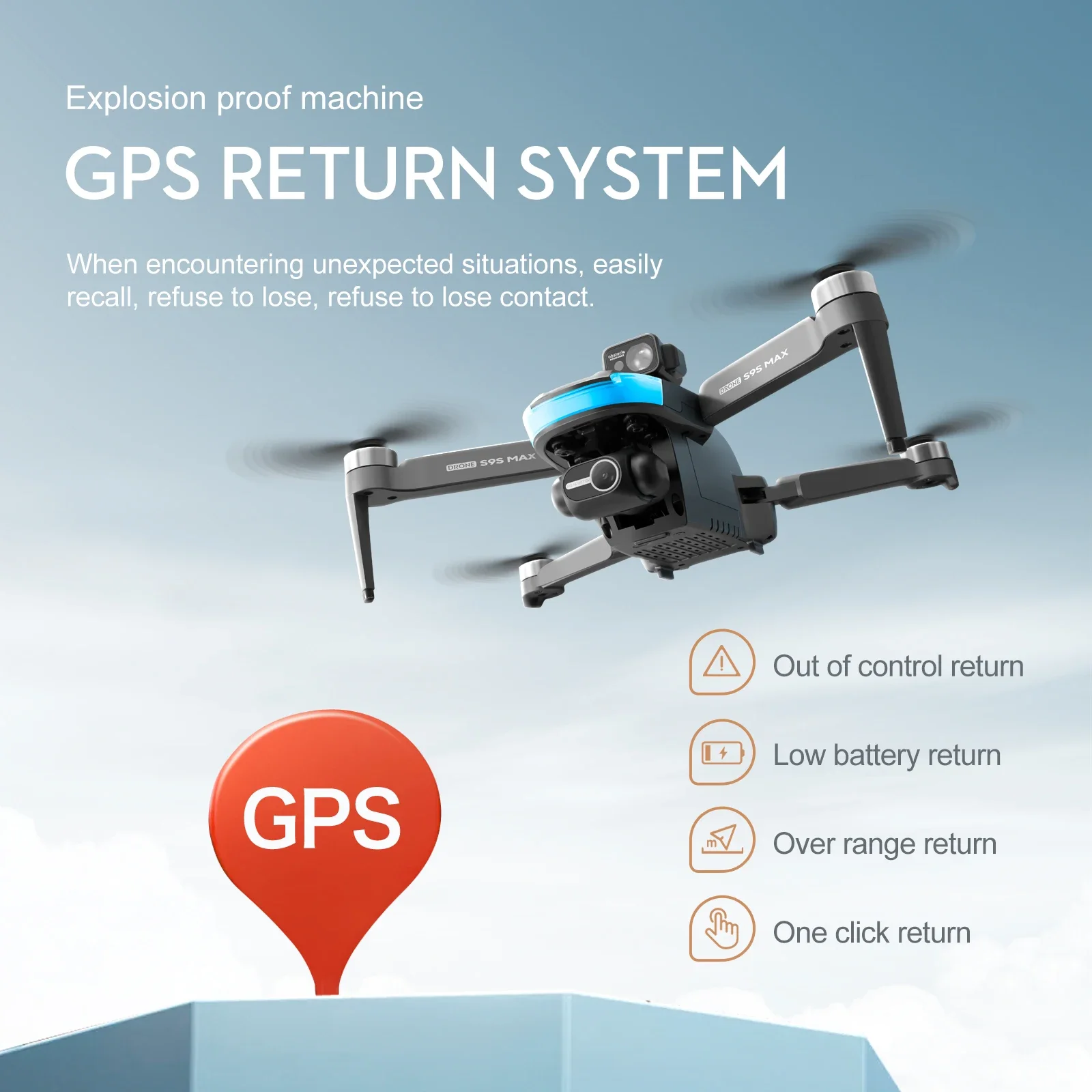 НОВЫЙ S9S MAX MINI Drone 4K 2- – обзор и цена Drone Camera 4K